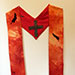 Sarah Mowat, Red stole and Reconciliation stole.  NFS.
