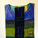 Reversible Green Stole Medium. Shoulder 16 inches, panel width 5 1/4 length 45 inches. $500.