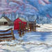 Twilight Corral, 16 x 21 1/2 inches. SOLD