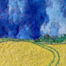 Stormy Sky I: 5 1/2 x 6 1/8 (inches), SOLD