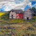 Schell's Yard - 14 x 23 1/2 inches, SOLD