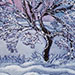 Twilight Maple. 5 x 7 inches, framed to 7 x 9 inches. $90.