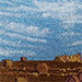 Fall Bales III. 5 x 7 inches, framed to 6 x 8 inches. $90.