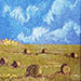 Autumn Bales V. 5 x 7 inches, framed to 6 x 8 inches. $90.